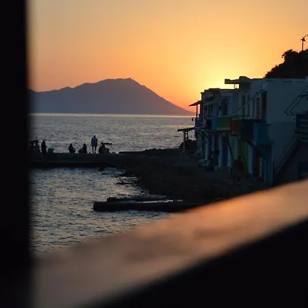 Sunset Boathouse Dom wakacyjny Klima (Milos)